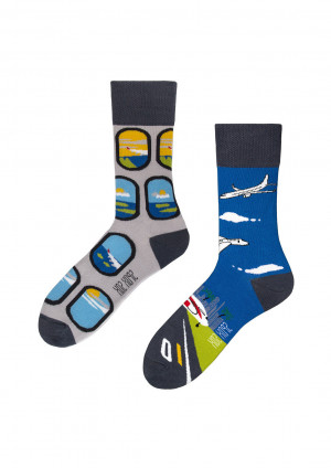 Ponožky Letadla - Spox Sox Mix barev 40-43