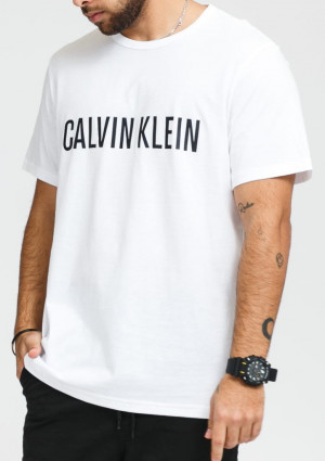 Pánské tričko Calvin Klein NM1959 L Bílá