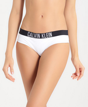 Spodní díl plavek KW0KW00221-100 bílá - Calvin Klein bílá