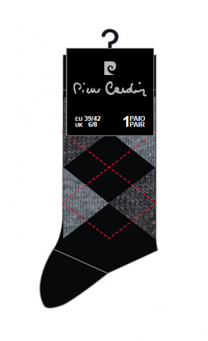 Pánské ponožky Pierre Cardin SX-2001 Man Socks antracit 39-42