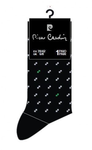 Pánské ponožky Pierre Cardin SX-2002 Man Socks antracit 39-42
