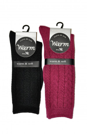 Dámské ponožky WiK Warm&Soft art.38920 černá 39-42