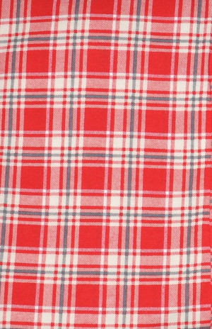 Dámské pyžamové kalhoty Cornette 690 583005 červená-károvaná