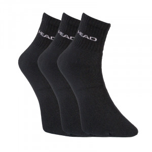 3PACK ponožky HEAD černé (751003001 200) 39-42