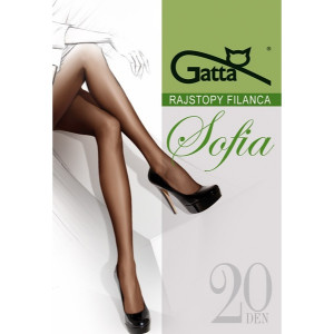 Dámské punčochové kalhoty Gatta Sofia 20 den 5-XL, 3-Max béžová/odstín béžové 3-MAX