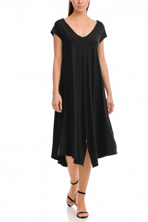 Vamp - Dámské šaty BLACK XL 12570 - Vamp