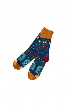 Pánské ponožky Vánoční vícebarevná - MORE vícebarevná 39-42