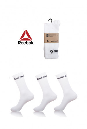 Pánské sportovní ponožky Reebok Essentials Training Crew A'3 černá 40-45