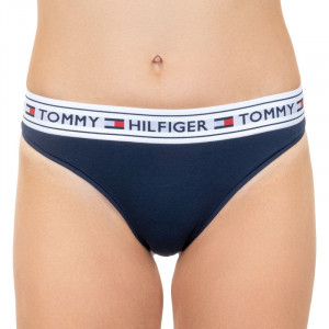 Brazilské kalhotky UW0UW00723-416 - Tommy Hilfiger modrá