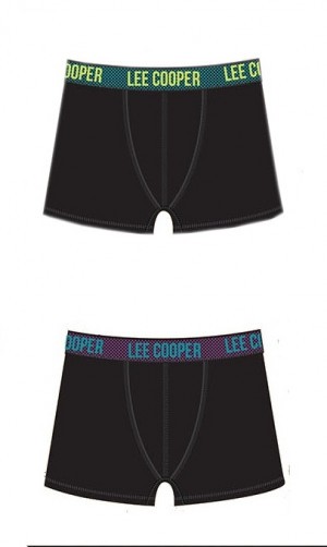 Pánské boxerky Lee Cooper 37301  černá-červená