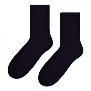 Pánské polofroté sportovní ponožky 047 MAX černá 47-50
