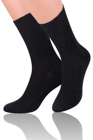Netlačící ponožky 018 MAXI černá 47-50