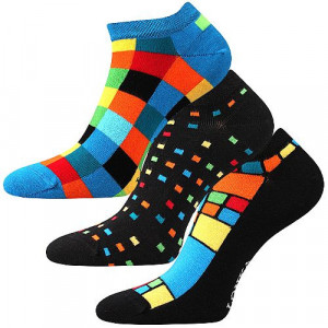 3PACK veselé ponožky Lonka vícebarevné (Weep) 43-46