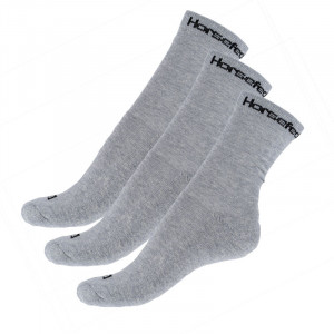 3PACK ponožky Horsefeathers šedé (AA547D) 40-43
