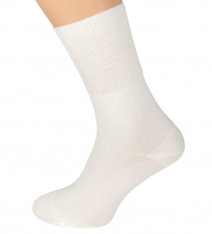 Ponožky Bratex Foot Loose Medic Aloe Vera 36-46 bílá 39-41