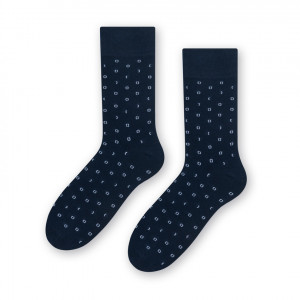 Ponožky k obleku - se vzorem 056 Granát 39-41