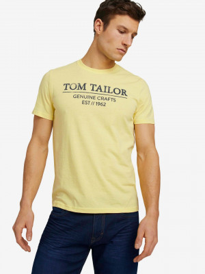 Triko Tom Tailor Žlutá