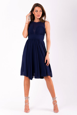 Dámské šaty R1306B model 125251 - YourNewStyle tmavě modrá