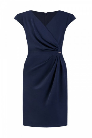 Dámské šaty model 108514 - Jersa tmavě modrá