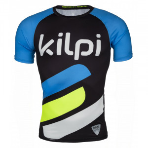 Pánské funkční tričko Victori-m - Kilpi černá s modrou