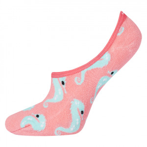 Ponožky SOXO - Mořský koník růžový 35–40