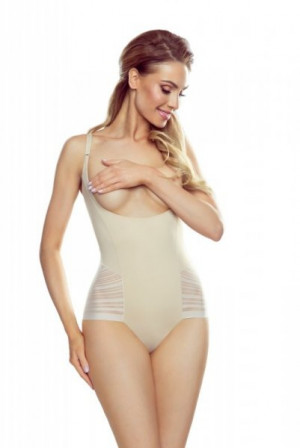 Eldar Vega béžové Plus Stahovací body 2XL béžová