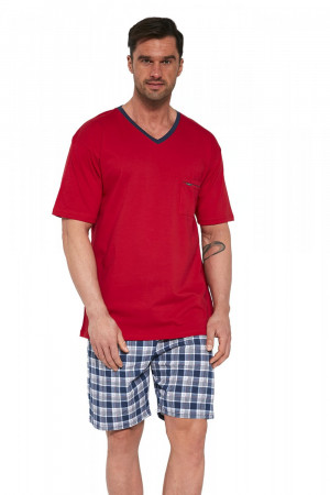 Pánské pyžamo 329/114 - CORNETTE červená