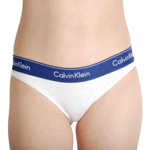 Dámské kalhotky Calvin Klein šedé (F3787E-PHH)