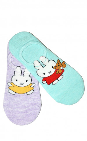 Dámské nízké ponožky WiK Midini 81163 Bunny A'2 béžový prášek 36-38