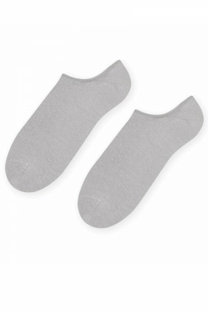 Dámské ponožky Invisible 070 grey - Steven šedá 44/46