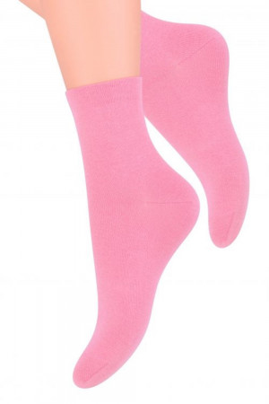 Dámské ponožky 037 pink - Steven růžová 35/37