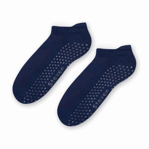 Dámské ponožky 135 dark blue - Steven tmavě modrá 35/37