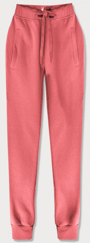Růžové teplákové kalhoty (CK01-37) růžový S (36)