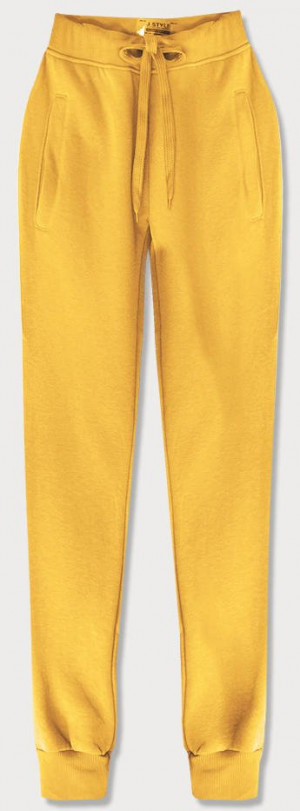 Žluté teplákové kalhoty (CK01-28) Žlutá S (36)