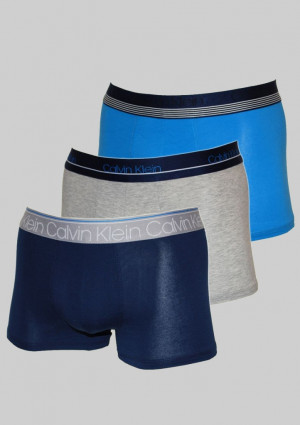 Pánské boxerky Calvin Klein NB2336 3 PACK L Černá