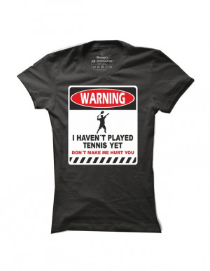 Tenisové tričko Warning Tennis pro ženy