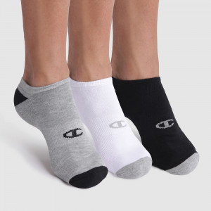 Sportovní ponožky CHAMPION NO SHOW SOCKS 3 KS - CHAMPION černá 39-42