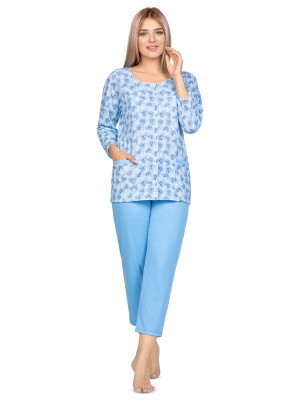 Dámské pyžamo Regina 970 3/4 M-XL námořnická modrá