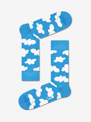 Cloudy Ponožky Happy Socks Modrá