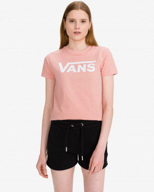 Vans růžové tričko Flying V