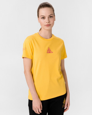 Vans žluté tričko 66 Supply Tri Boyfriend