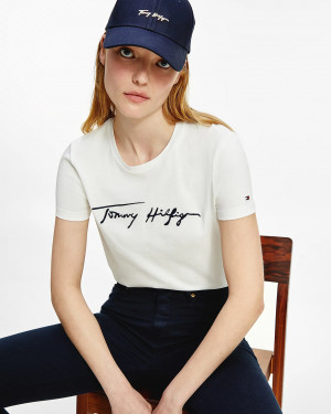 Tommy Hilfiger bílé dámské tričko