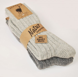 Ponožky WiK 20901 Alpaka Natur A'2 beżowy jasny-beżowy 39-42