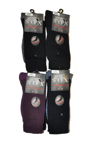 Pánské ponožky WiK 21220 Premium Sox Frotte czarne 43-46
