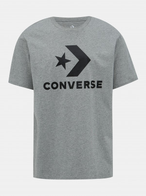 Šedé pánské tričko Converse