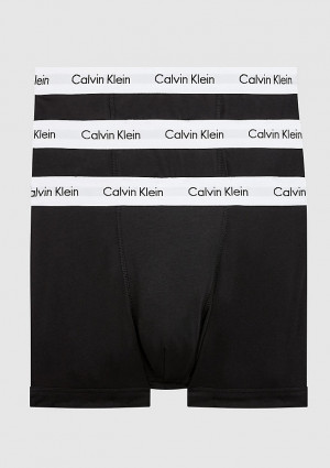 Pánské boxerky Calvin Klein NB2667 3 pack XXL Černá