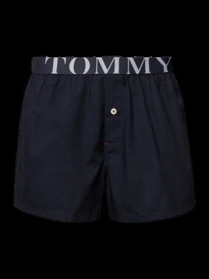 Pánské šortky na spaní UM0UM02394 - 0G1 - Tmavě modrá - Tommy Hilfiger tmavě modrá