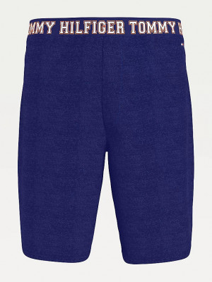 Pánské šortky na spaní Jersey UM0UM02380 - DY4 - Tmavě modrá - Tommy Hilfiger tmavě modrá
