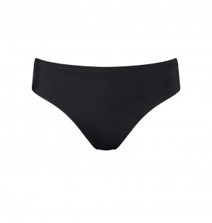 Spodní díl plavek sloggi women Shore Kosrae High Leg - kombinace černé a zelené - SLOGGI GREEN COMBINATION