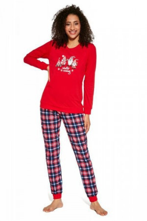 Cornette Gnomes 671/279 Dámské pyžamo S červená